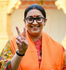 स्मृति ईरानी को छग प्रदेश प्रभारी बनाए जाने पर CM साय ने दी बधाई
